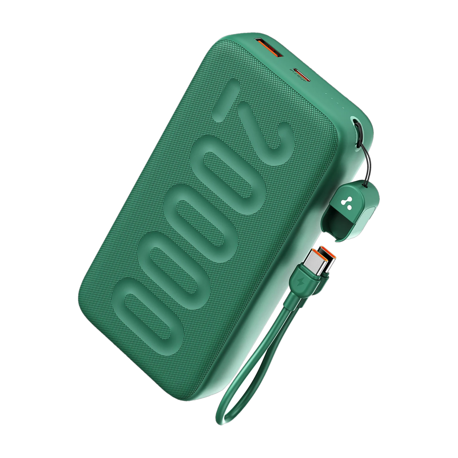 Ambrane 20000 mAh 22.5 W Compact Pocket Size Power Bank (Green, Lithium Polymer, for Mobile, Smartwatch, Earbuds, Tablet)